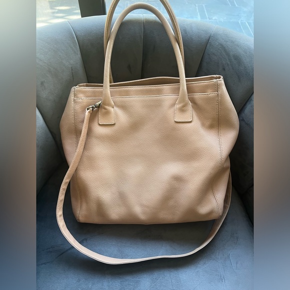 Vintage caviar Chanel Exec Cerf Tote beige - Picture 3 of 16